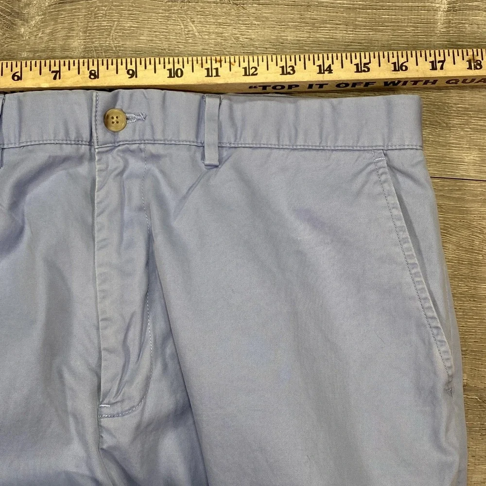 Polo Ralph Lauren Pants Mens 34x30 Light Blue‎ Chino Flat Front Straight Leg